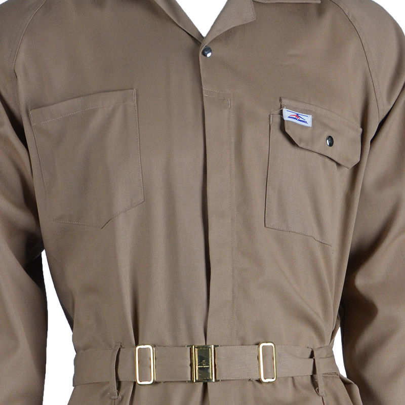 C01 Odolné hnedé pracovné oblečenie s viacerými vreckami C01 Odolné hnedé pracovné oblečenie s viacerými vreckami