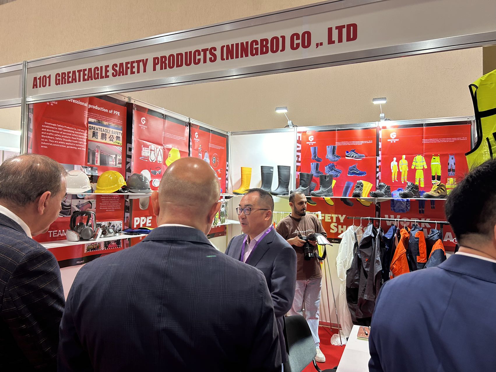 Greateagle Safety Products sa presadila na 2024 World Trade Expo Azerbajdžan a Čína Created Fair
