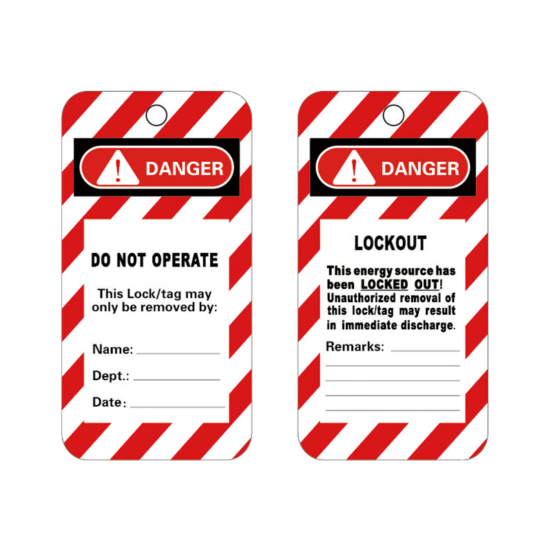 HT001 Závesný štítok na bezpečnostné lešenie